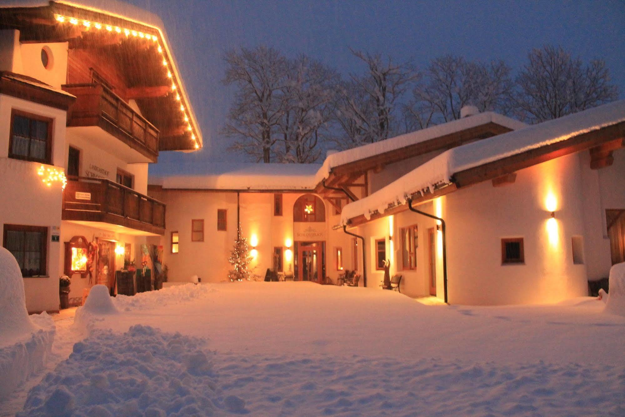 Hotel Kraftquelle Schlossblick Angerberg  Dış mekan fotoğraf